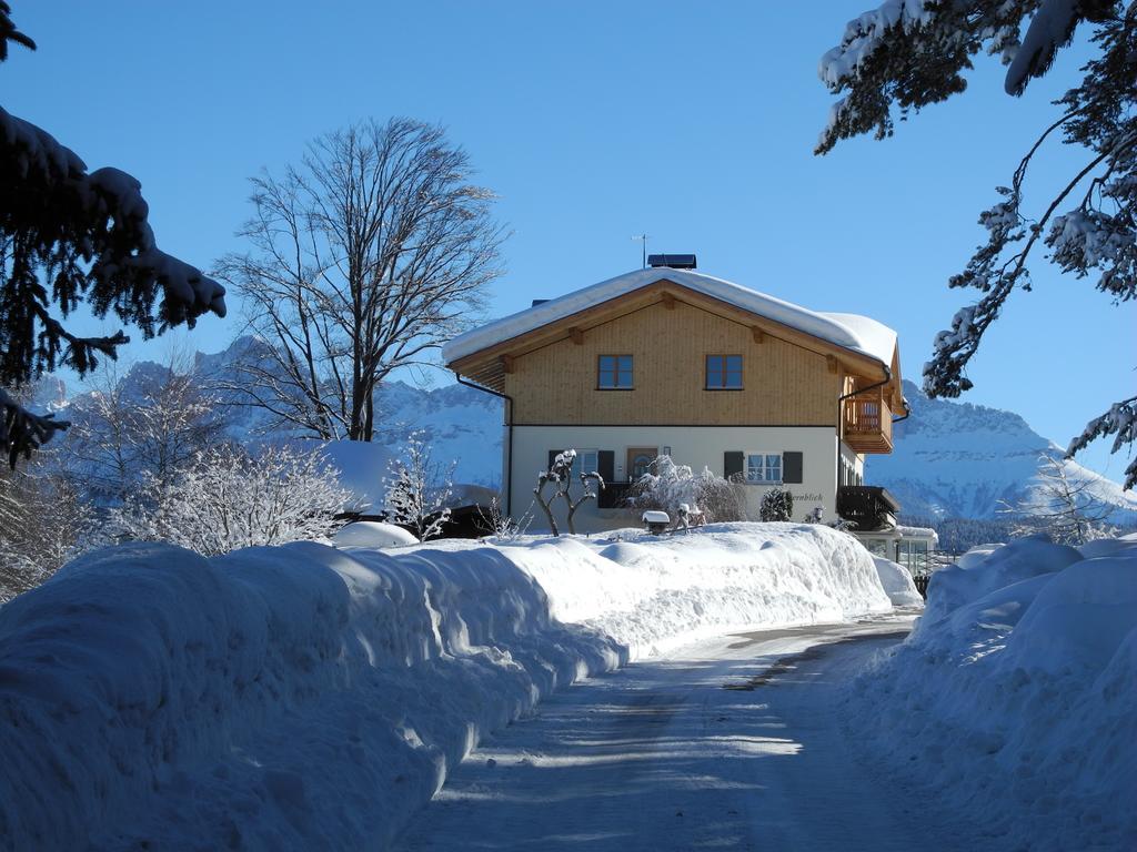 Haus Schlernblick Apartment Nova Ponente Luaran gambar